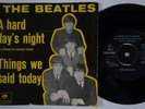 BEATLES A Hard Day's Night RARE Denmark 45 danish Things We Said Today HEAR