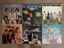 Set Of 6 Bay City Rollers Studio Albums, Two Signed By Les McKeown