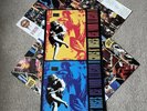 Guns N Roses – Use Your Illusion I & II / 1 & 2 Vinyl Record FIRST EU Press 1991