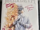 Megadeth Autographed Crimson Edition Blue Vinyl 2LP Set 18/499 JSA COA In Hand