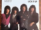 KISS - LICK IT UP LP - GOLD STAMP PROMO - RARE - MERCURY RECORDS - 1983