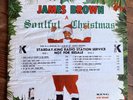 JAMES BROWN - A SOULFUL CHRISTMAS LP - DJ PROMO - TIMING STRIP - KING 1040