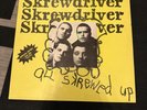 Screwdriver - All screwed up LP Yellow cover Chiswick Records 45rpm. Skinhead