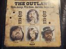 WAYLON JENNINGS WILLIE NELSON JESSI Wanted The Outlaws LP NM/EX/NM APL1-1321