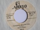 R&B RARE PROMO Vocaltones Apollo 488 My Girl and I’m Gonna Get That Girl