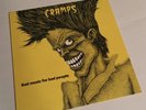 the CRAMPS “bad music for bad people” Lp, punk-psychobilly