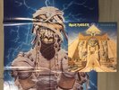 Iron Maiden 1984 Powerslave  SJ-12321 LP poster press