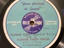 Florence Foster Jenkins 78 rpm Melotone no num: Pearl of Brazil-Charmant oiseau