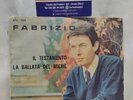 Fabrizio – Il Testamento / La Ballata Del Michè Karim KN 184 1963