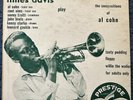 Miles Davis Plays The Compositions Of Al Cohn 10”LP Prestige 1953 Jazz Vinyl VG