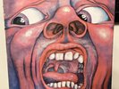 IN THE COURT OF THE CRIMSON KING KC 1st PRESS A2/ B3PINK ISLAND UK ILPS-9111 VG+