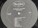 BEATLES RARE Black Oval Vee Jay Labels Orig 1964 Songs Pictures & Stories Lp VG