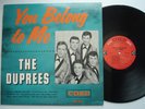 THE DUPREES You Belong To Me NM- COED original Mono 1962 Doo Wop vinyl LP Nice