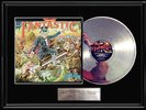 ELTON JOHN CAPTAIN FANTASTIC PRINTED SIGNED WHITE GOLD PLATINUM RECORD LP RARE