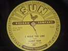 Johnny Cash Sun Records 'I Walk The Line' 78 RPM Vinyl Record 241