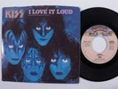 Rock 45 KISS I Love It Loud CASABLANCA picture sleeve m