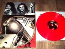 VAN HALEN A DIFFERENT KIND OF TRUTH  LP EUROPEAN IMPORT RED VINYL RARE S/T II EX