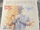 Megadeth Self Titled Vinyl LP SIGNED IN Multi Colors LTD 5/199JSA  SOLD OUT