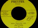Jimmy & Duane 45 PRESTON 212 Soda Fountain Girl Duanne Eddy 1st record 1955