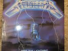 Metallica Ride the Lightning Orig Megaforce Vinyl LP  not great -READ DESCRIPTIO