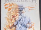 Megadeth Autographed Orange Final Album Vinyl LP #563/659 JSA Verified