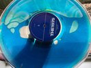 The 1975 Being Funny in a Foreign Language on clear vinyl with blue liquid fill
