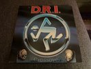 D.R.I. Crossover Vinyl 1987 Death/Restless Records with Insert VG++/EX