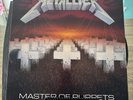 metallica master of puppets vinyl VG+ VG 1986 Us Press W/inner