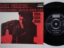 CARL PERKINS Country Boy's Dream RARE Sweden 45 rockabilly country swedish HEAR
