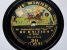 ERNEST GRAY ‘BE BRITISH’ 1912 ‘TITANIC REMEMBRANCE’ EDISON BELL WINNER 78