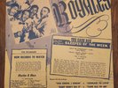 5 Royales Promotion Universal Attractions Poster RARE FREE SHIP US five r&b bvg