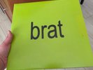 Brat Clear w/ Pink Splatter by Charli XCX (Record, 2024) USED READ DESCRIPTION