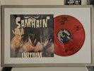 Samhain Initium Red Vinyl Signed**HAS CHIP IN RUN IN GROOVES**