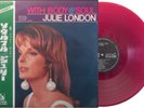 Julie London - With Body & Soul 1967 red vinyl Japan LP with obi