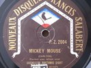 Rhythmic Eight Mickey Mouse French 78RPM Salabert FZ 2004