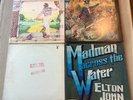 4 ELTON JOHN LPs RARE Gulliver’s Gone, Mad Man, Yellow Brick Rd, Cptn Fantastic