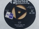 TEACHO & HIS STUDENTS, STOP, FELSTED 1958 , RARE VINYL 7