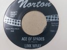 LINK WRAY + HIS RAY MEN ACE OF SPADES / FAT BACK  NORTON  EXCELLENT PLUS