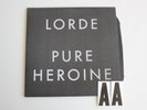 Lorde Pure Heroine Clear Record vinyl album NM 2013 w/book