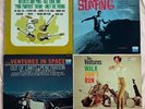 The Ventures 4 Album Lot. Surfing, Walk Don't Run, Ventures  In Space, Fabulous