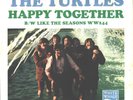 THE TURTLES-PICTURE SLEEVE + 45--(HAPPY TOGETHER)--PS--PIC--SLV