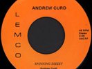 ANDREW CURD Spinning Dizzey 45 Lemco  1981 KY Modern Soul