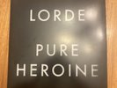 Lorde Pure Heroine Vinyl Record 2013 With Lyric Booklet ￼