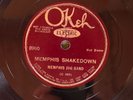 Okeh 8960 Memphis Jug Band MEMPHIS SHAKEDOWN  E-/E  78 rpm 1934 HEAR