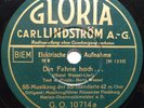 HORST WESSEL LIED / SS-Standarte Choir / NSDAP Orig RARE 1-st (1933) WWII 78rpm