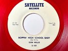 Rockabilly: Boppin' High School Baby - Don Willis Red Vinyl Repro