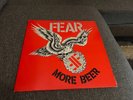 Fear More Beer Vinyl 1985 Vinyl Enigma/Restless Records with insert VG++/EX