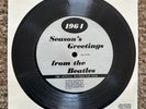 BEATLES * 1964 SEASONS GREETINGS Flexi-Disc 7 In. Fan Club Only Disc ONLY VG+