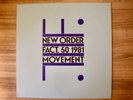 NEW ORDER Movement Vinyl LP 1981 Factory 1st UK Press NM/NM