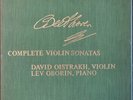David Oistrakh, Oborin: Beethoven- Compl Violin Sonatas/ Philips 4 LP Box mono